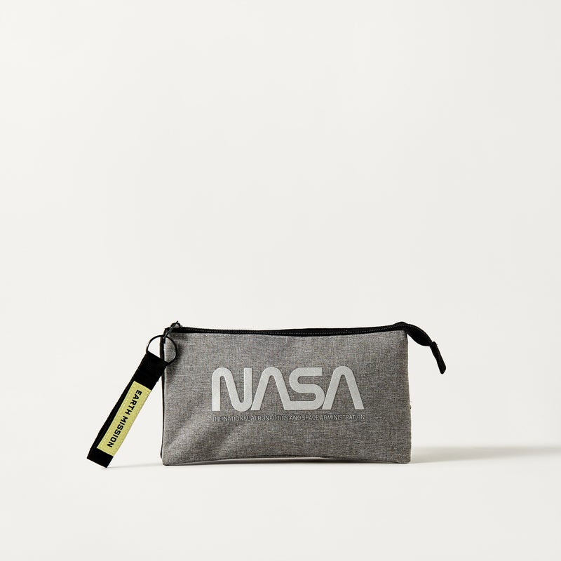 NASA حقيبة أقلام ناسا الرمادية للأطفال - Image 1